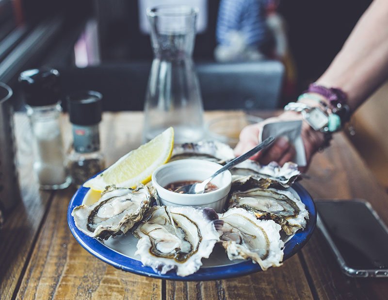 Les huitres